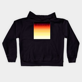 Fading Color Bar Logo III Kids Hoodie